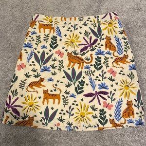 Modcloth Princess Highway cat skirt